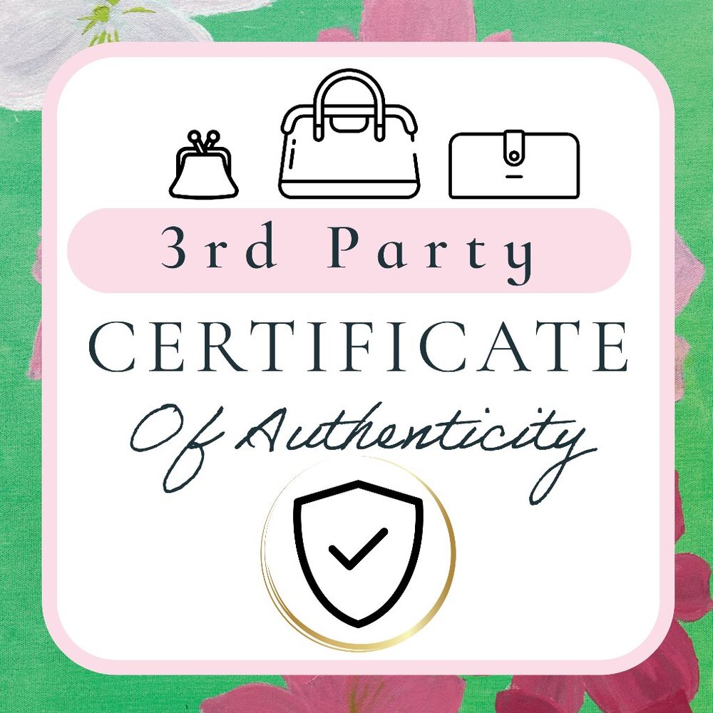 Authentication by third party for Hermés or Chanel